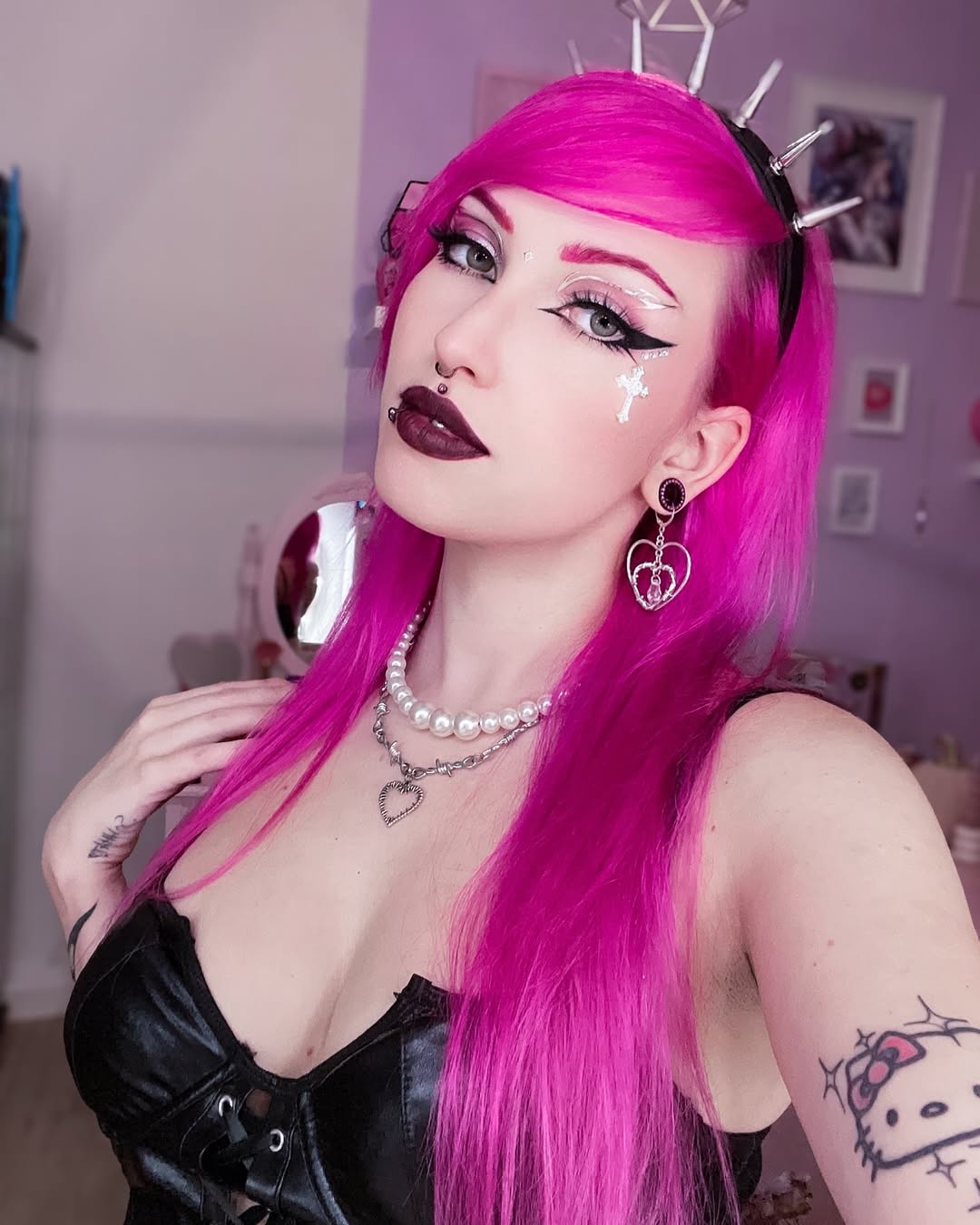 Headshot Color Mask Stranger Pinks