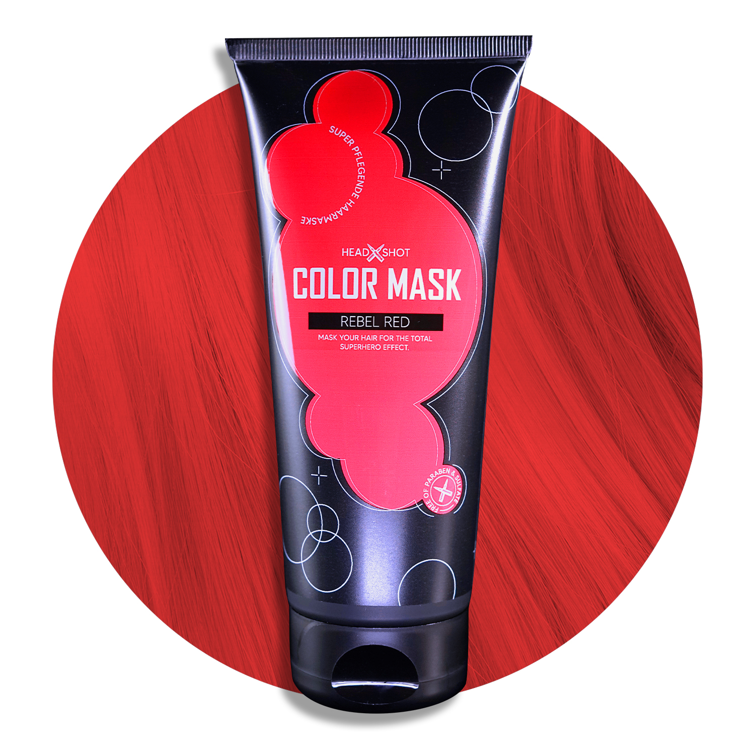 Headshot Color Mask Rebel Red