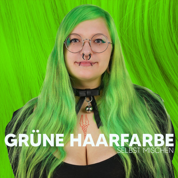 Gruene-Haarfarbe
