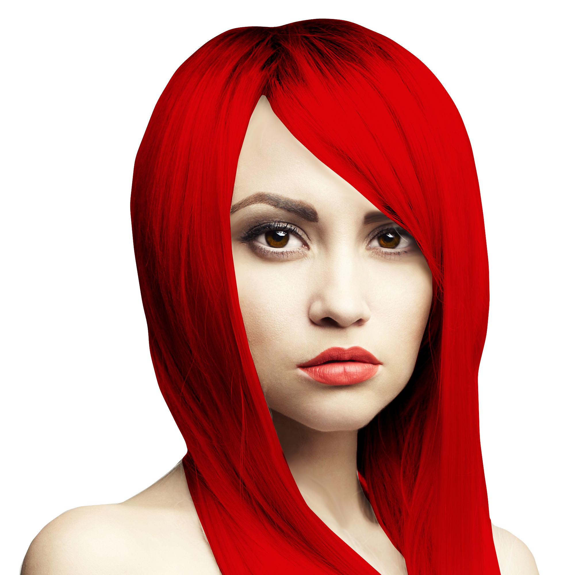 Rot knallig haarfarbe dunkelblonde haare